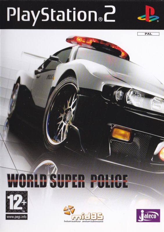 World Super Police box art for Playstation 2